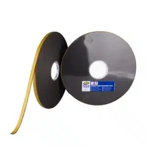 HPX Dubbelz. Bevestiginstape 3MM – Anthraciet 12MM X 25M