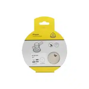 Klingspor Schuurpapier Rond 9 Gaten 125mm – 5 stuks