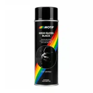 Motip Hoogglans Zwart 500ml