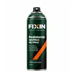 Fixin Radiatorlak Spuitbus op kleur