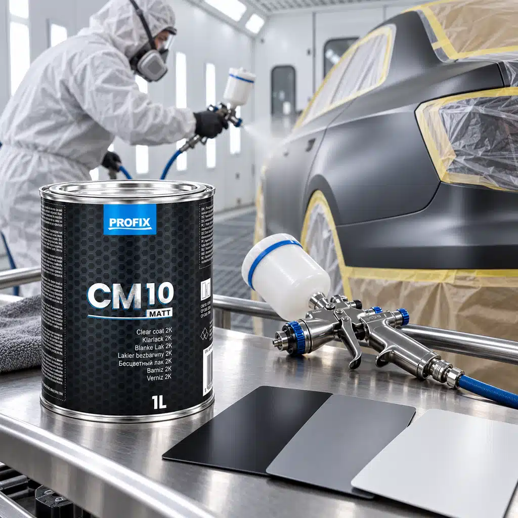 Profix 2K Blanke Lak Mat CM10 spuiten