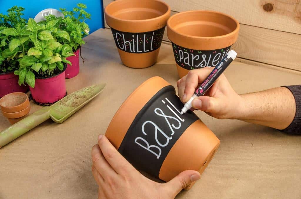 MTN Wepro Chalk Board Paint Black Bloempot Schrijven