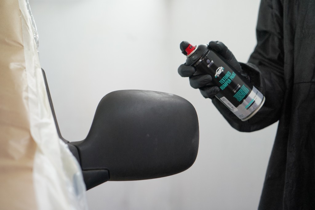 MTN Wepro Textured Bumper Paint 400ml Aanbrengen