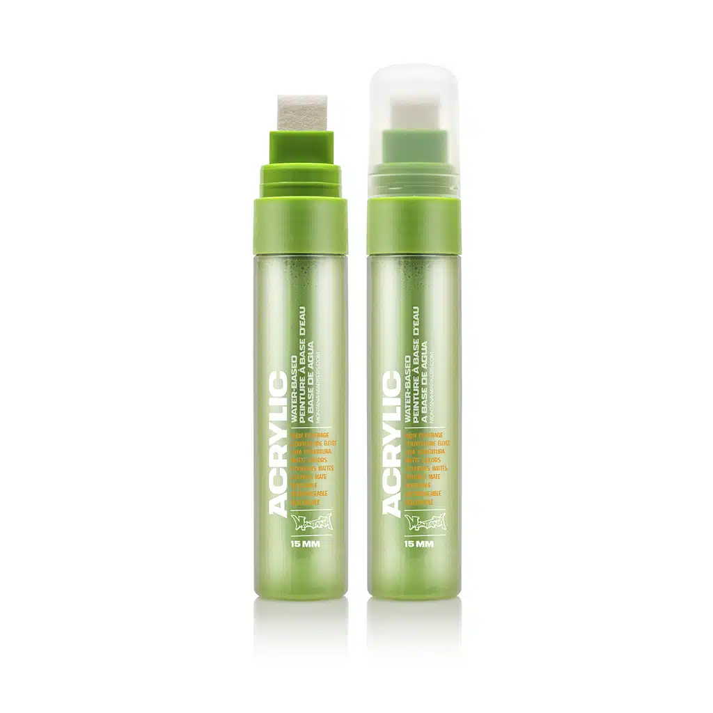 Montana ACRYLIC Marker 15mm Green Light