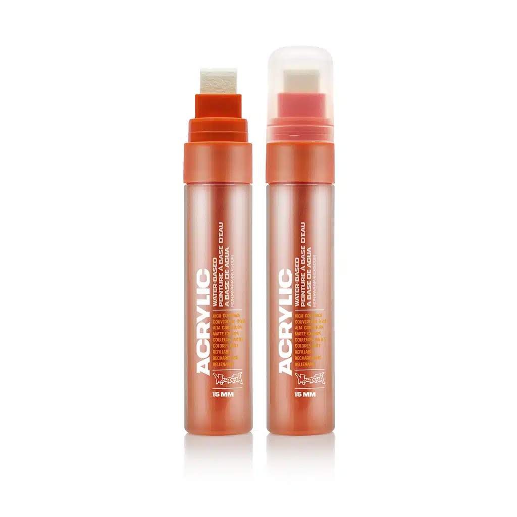 Montana ACRYLIC Marker 15mm Orange Dark