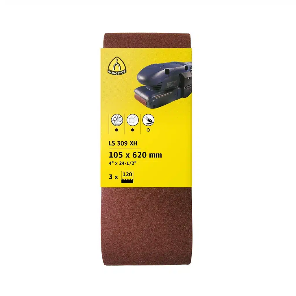 Klingspor Schuurband 100x610mm – 3 stuks
