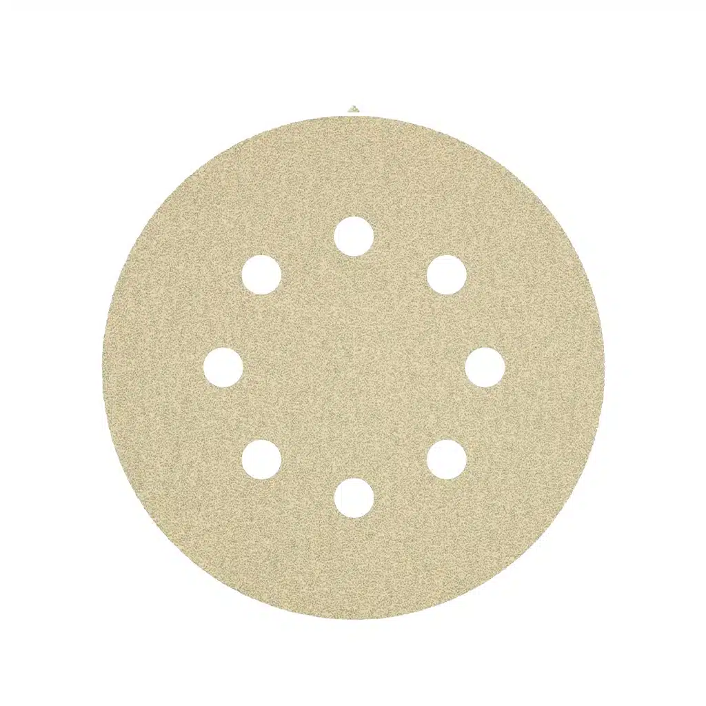 Klingspor Schuurpapier Rond 8 Gaten 125mm – Doos 100 stuks