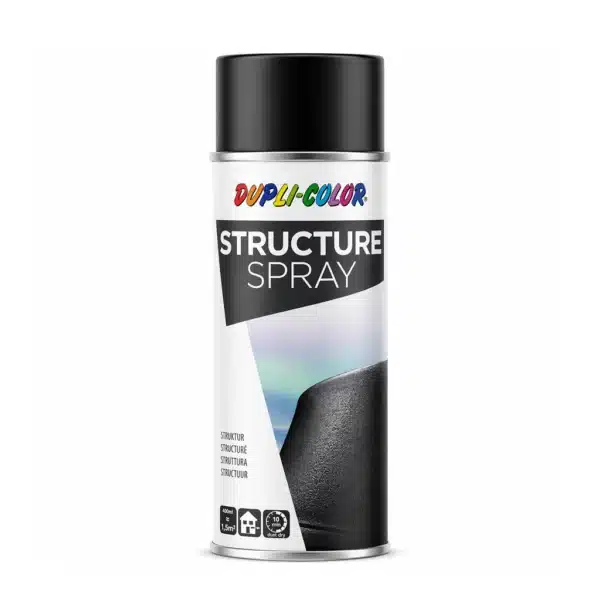 Motip Duplicolor Structuurspray Zwart 400ml